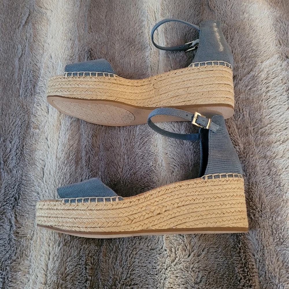 Espadrille Wedge Sandals NWOT Size 9.5
